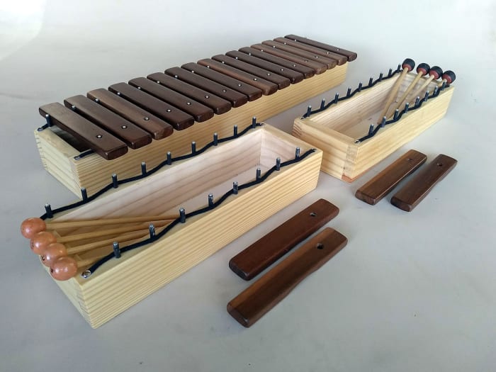 Kit Xilofone Treinamento Auditivo