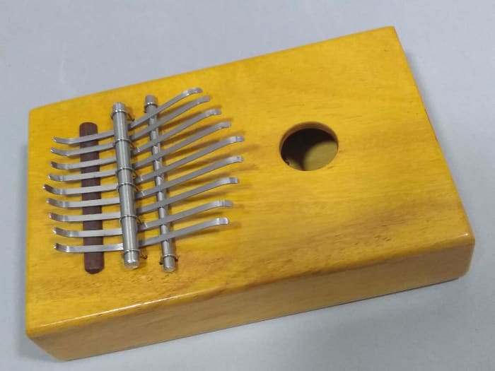 Kalimba de Madeira 9 Lâminas