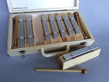 Barras Sonoras Individuais de Metal